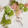 SAFAVIEH Home Collection Faux Artificial 28-inch Hydrangea & Magnolia Decorative Wreath