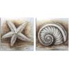Safavieh Art Collection Sea Shell Paintings