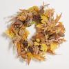 SAFAVIEH Home Collection 30-inch Decorative Artificial Oak Leaf & Eucalyptus Wreath (Fully Assembled)