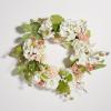 SAFAVIEH Home Collection Faux Artificial 28-inch Hydrangea & Magnolia Decorative Wreath