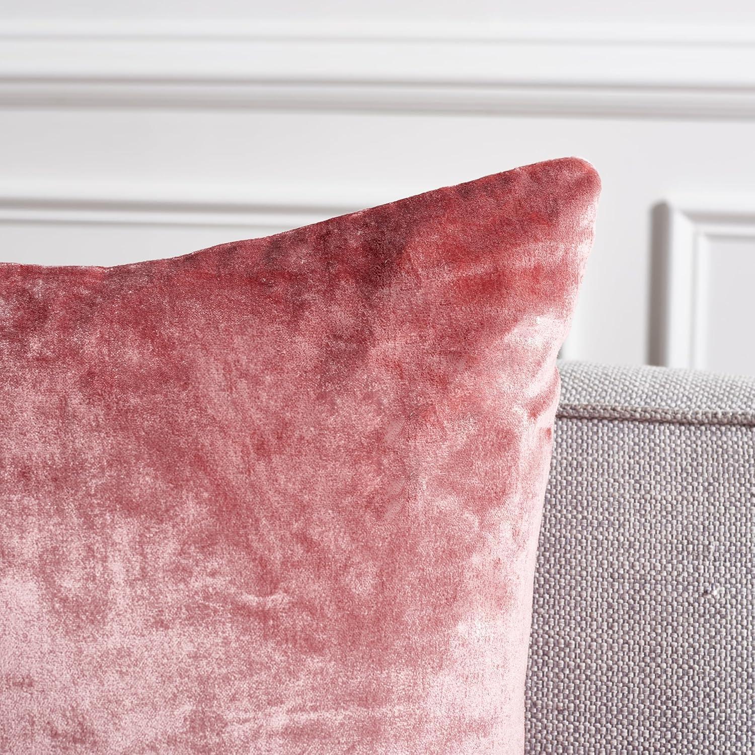 image:imageSAFAVIEH Home Collection Davina Purple Viscose 18inch Square Set of 2 with Insert Pillow 18 x 18Pink