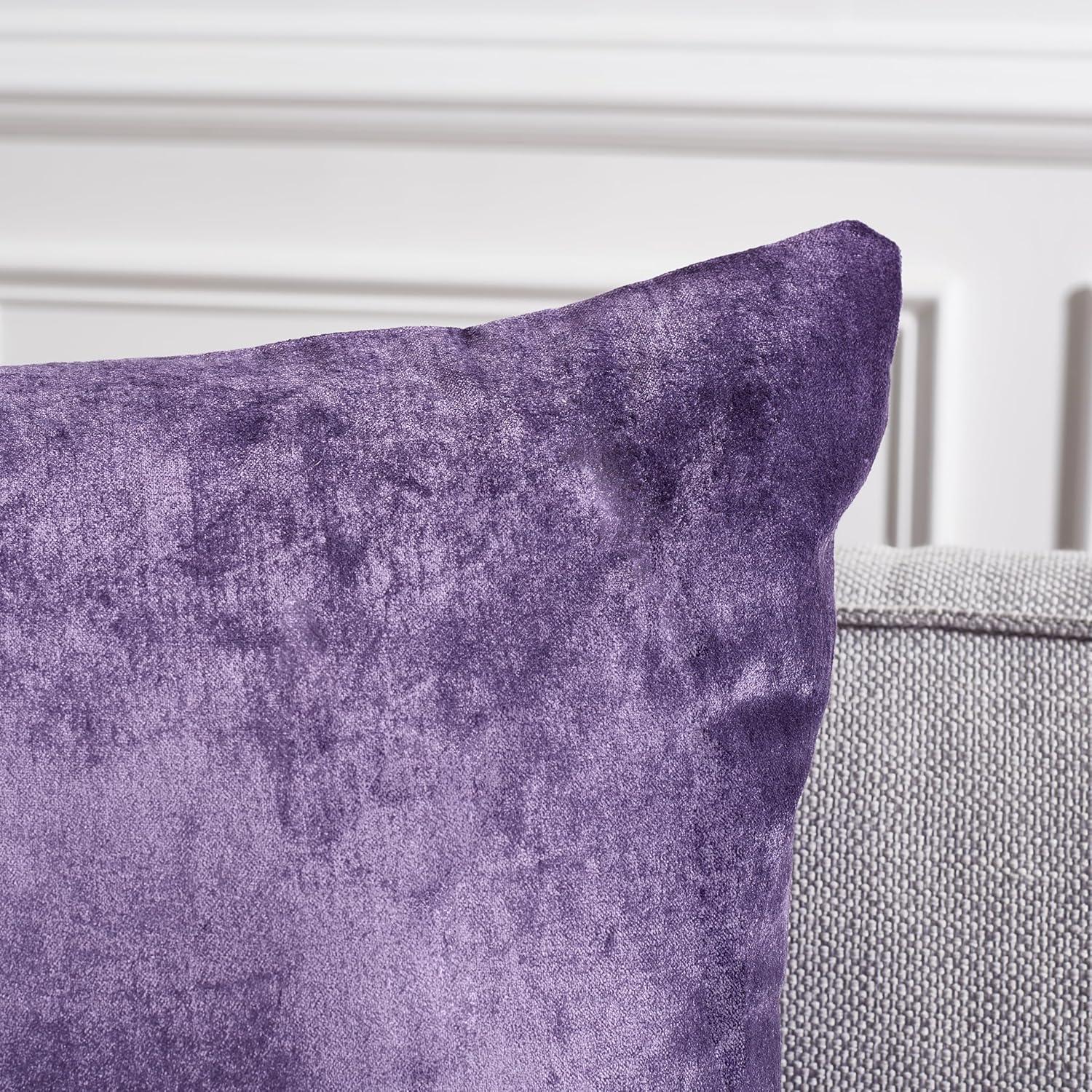 image:imageSAFAVIEH Home Collection Davina Purple Viscose 18inch Square Set of 2 with Insert Pillow 18 x 18Purple