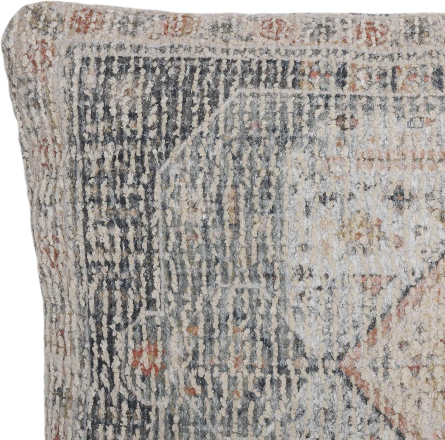 image:imageSAFAVIEH Jayde Pillow 220 x 160 x 50 inches Moss GreenBlush