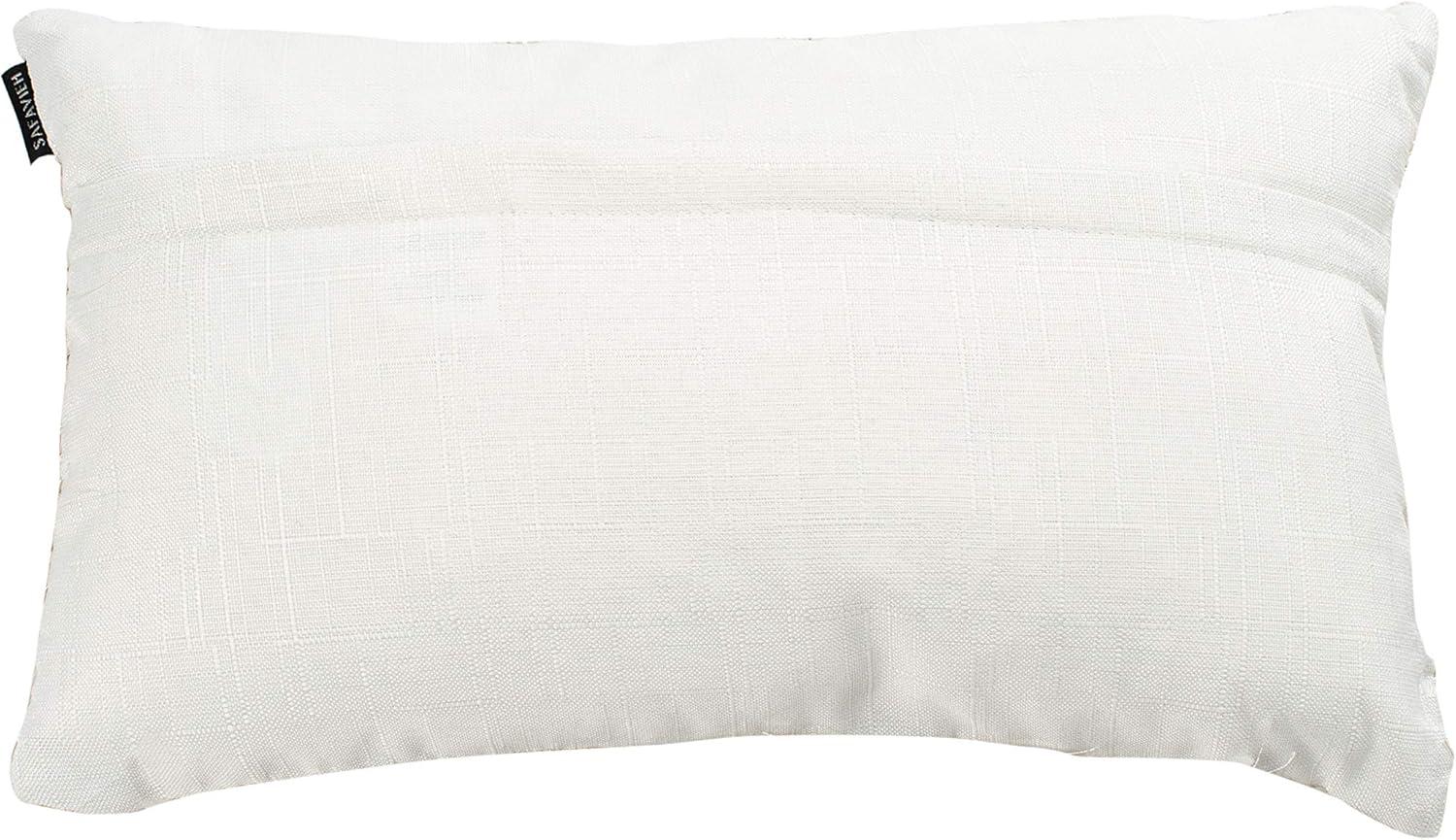 image:imageSAFAVIEH Pillow Collection Shag Modish 20 Throw Metallic SilverMetallic Snow