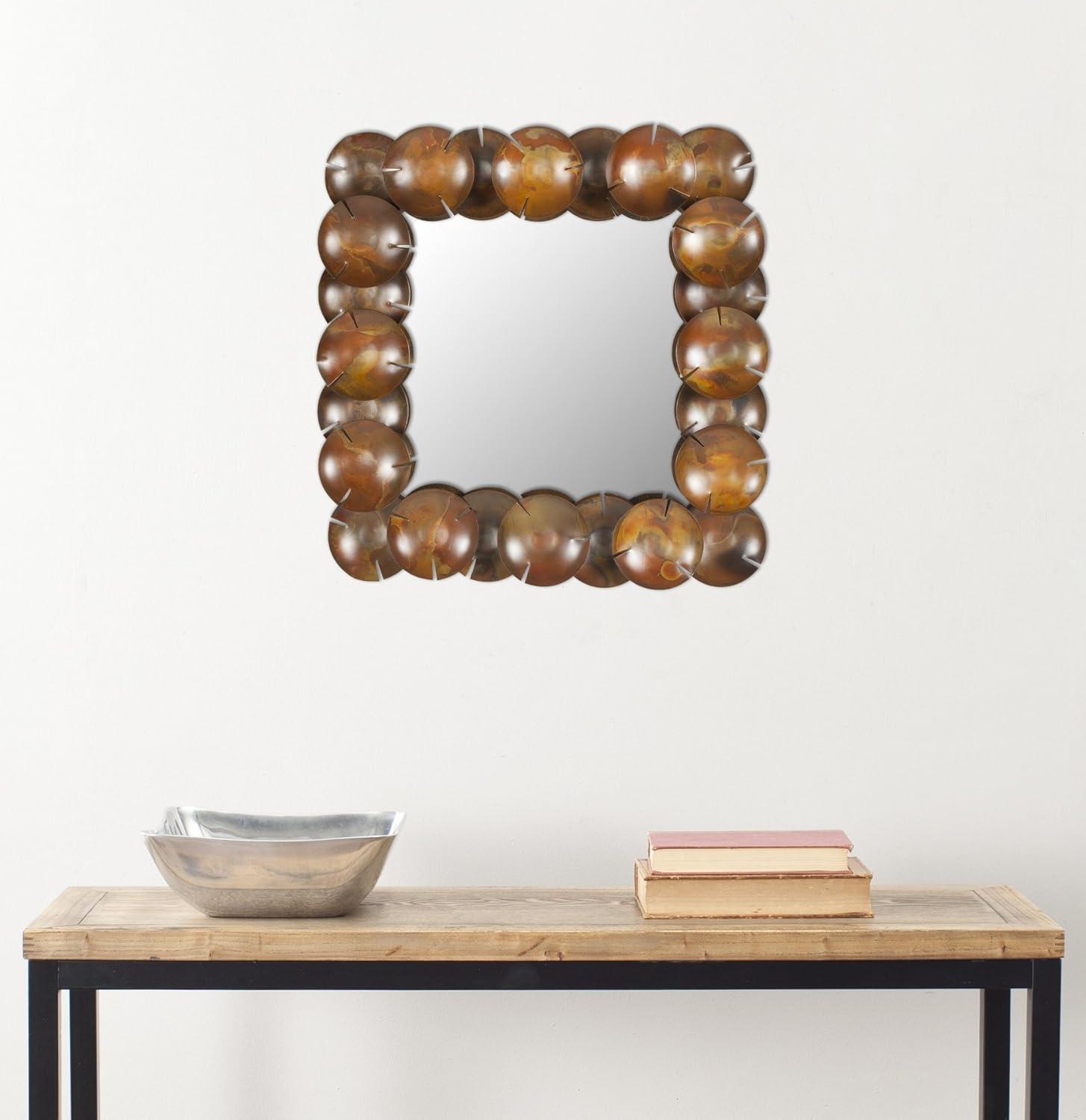 image:imageSafavieh Home Collection RoundCup Mirror Copper