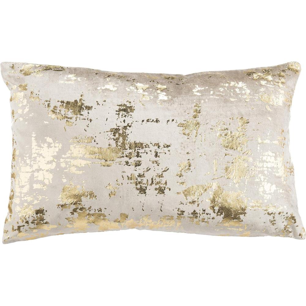 image:imageEdmee Metallic PillowBeige Gold