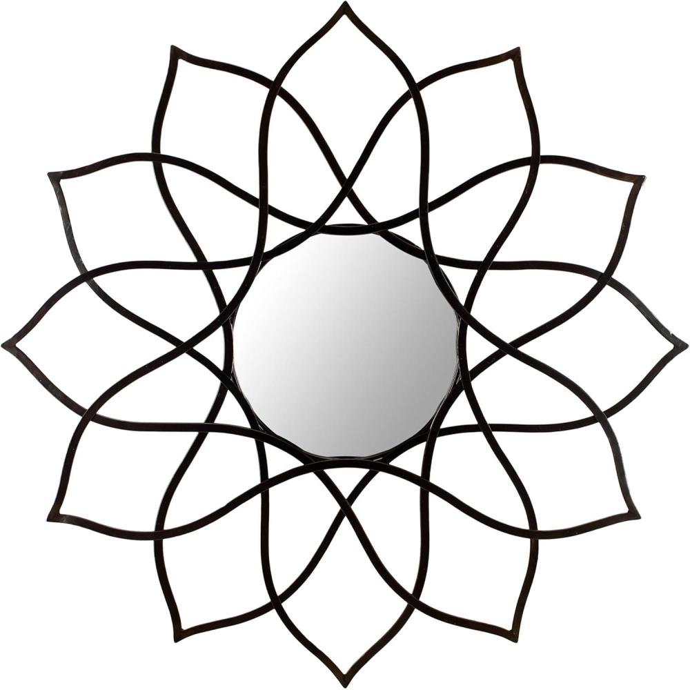 image:imageSAFAVIEH Home Collection Flower Power Mirror Coffee Bronze
