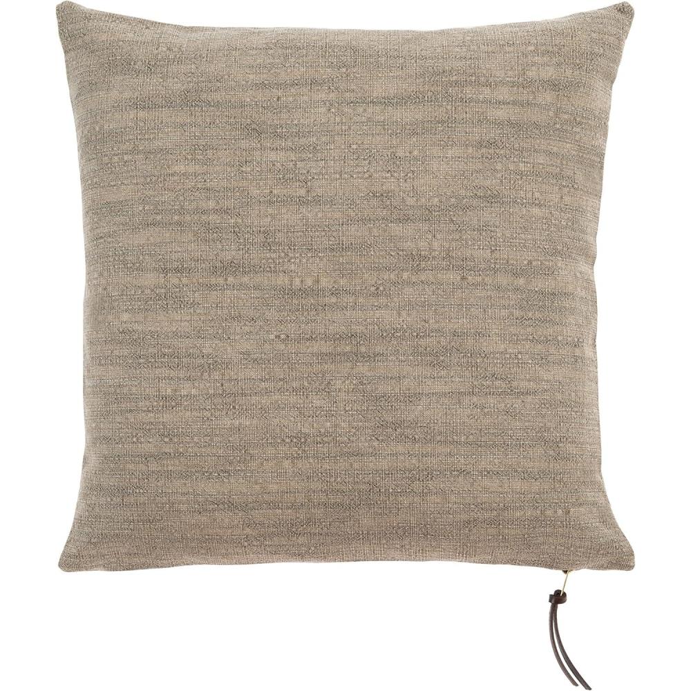 image:imageSAFAVIEH Home Collection Idalena Light Purple Cotton 18inch Square Decorative Accent Throw Pillow with InsertBrown