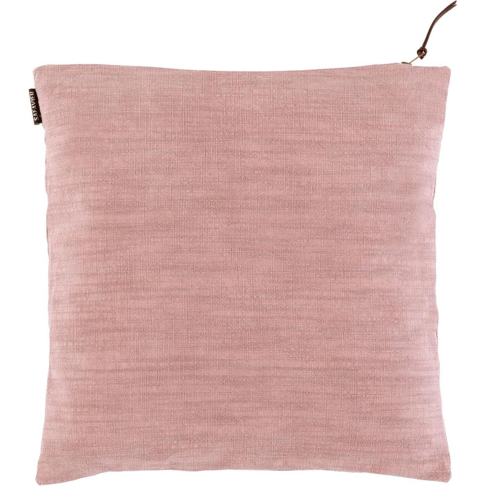 image:imageSAFAVIEH Home Collection Idalena Light Purple Cotton 18inch Square Decorative Accent Throw Pillow with InsertLight Purple