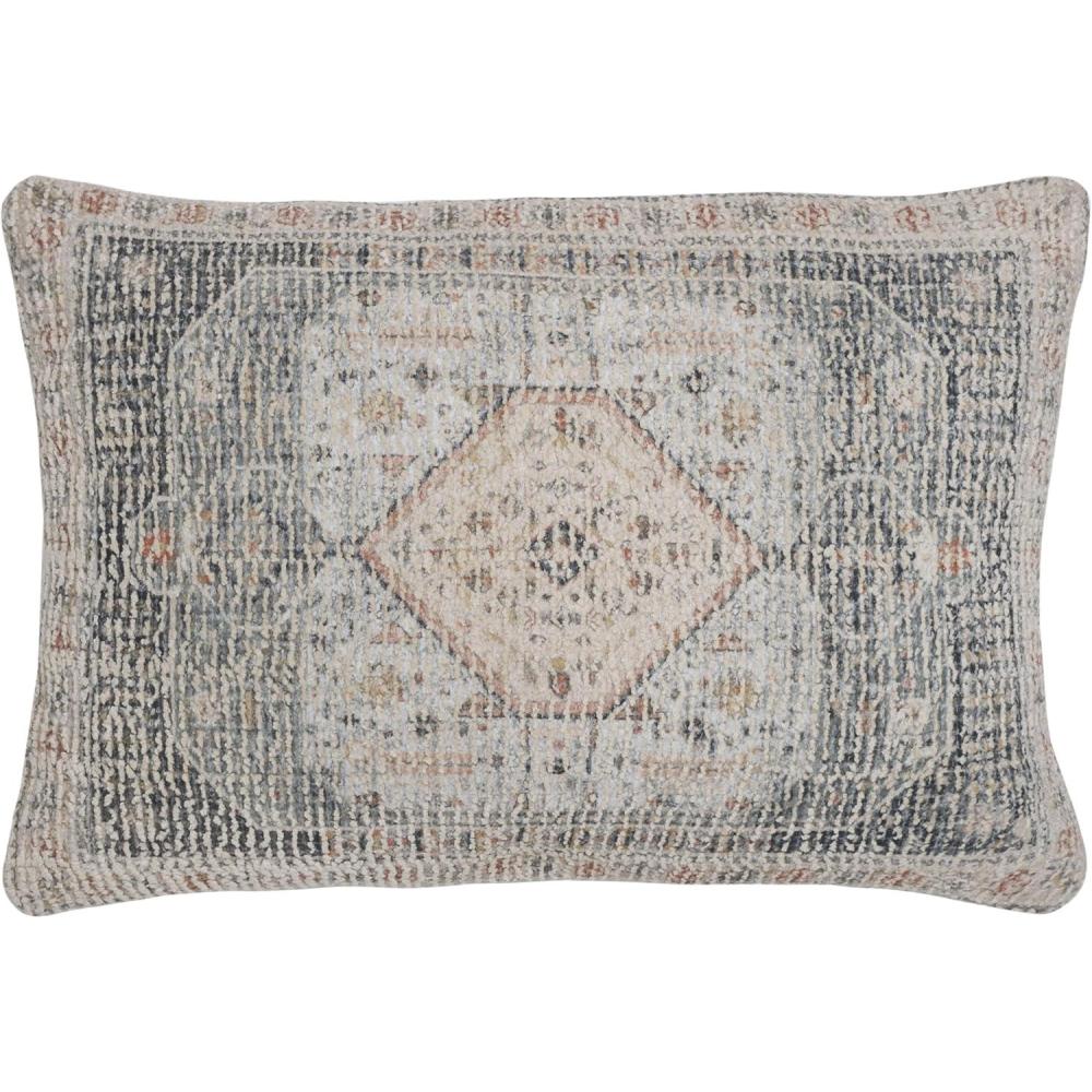 image:imageSAFAVIEH Jayde Pillow 220 x 160 x 50 inches Moss GreenBlush