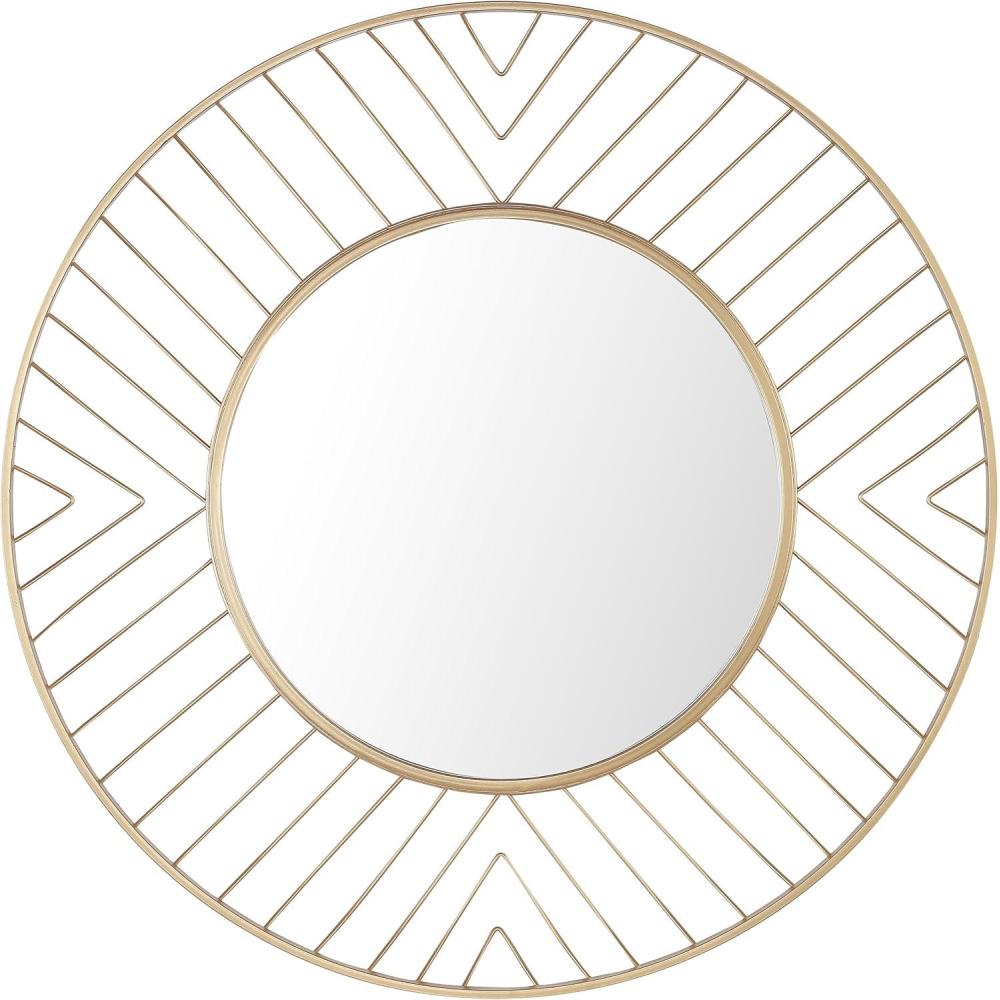 image:imageSafavieh 329Inch Round Fonna Wall Mirror Gold