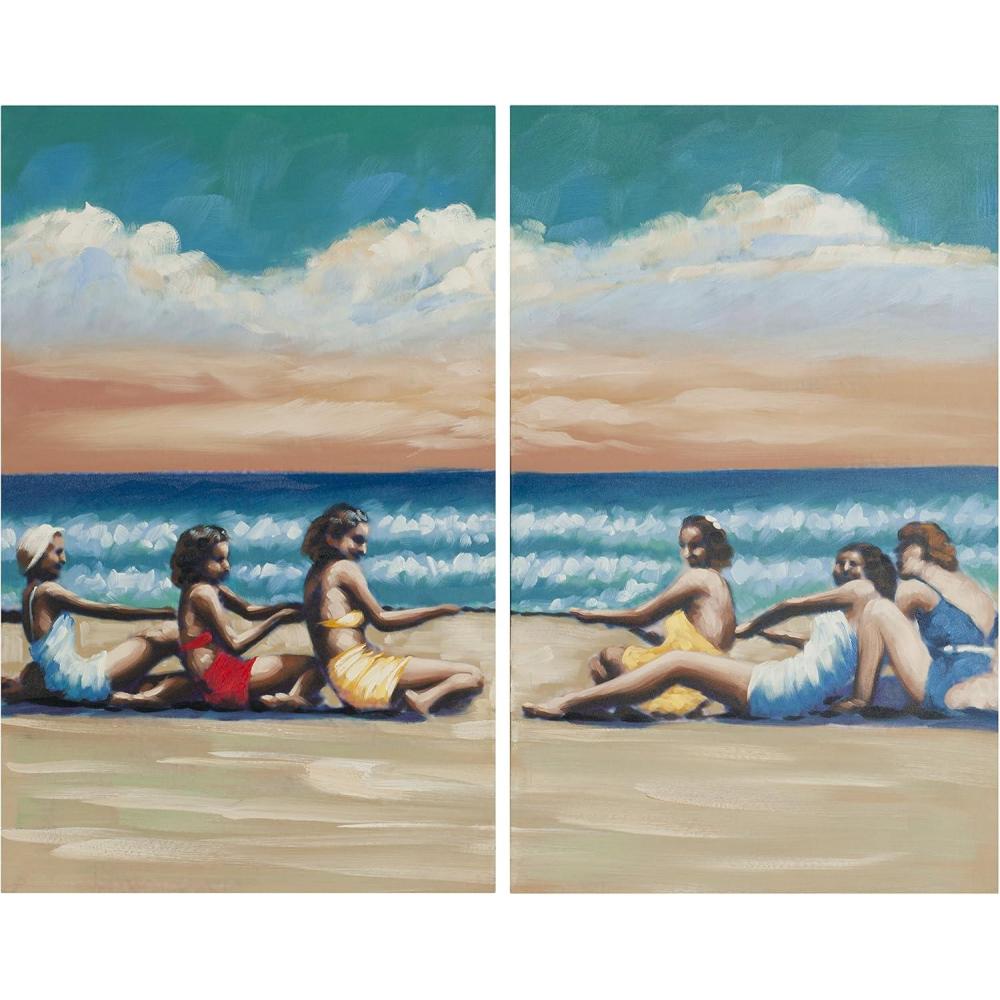 image:imageSafavieh Art Collection Swim Competition Diptych Wall Art