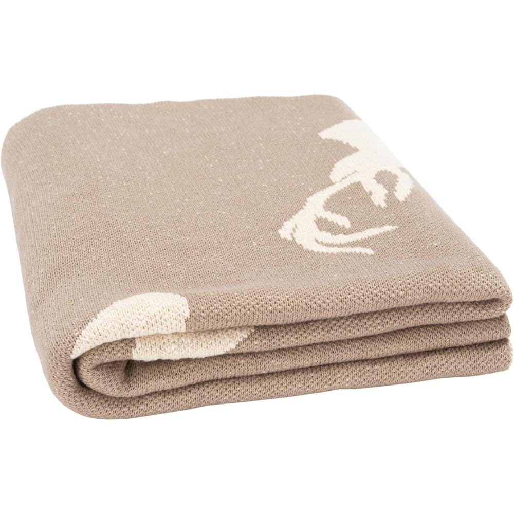 image:imageSafavieh Home Collection Yule Grey 50 x 60inch Holiday Decorative Throw Blanket