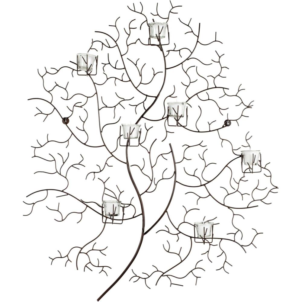 image:imageSafavieh Wall Art Collection Autumn Tree Candle Holder Wall Sconce