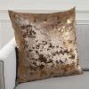 Edmee Metallic Pillow(Brown/Copper)
