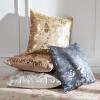 Edmee Metallic Pillow(Brown/Copper)