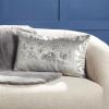 Edmee Metallic Pillow(Light Grey / Silver)
