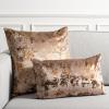 Edmee Metallic Pillow(Potato Brown/Copper)
