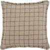 SAFAVIEH Alita 20×20 Pillow, Natural/Black