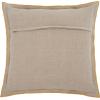 SAFAVIEH Amal 20×20 Pillow, Natural/Mustard