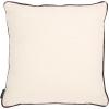 SAFAVIEH DANI, 18 X 18, Taupe/Brown, Cotton Throw Pillow(Ivory/Brown)