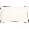 SAFAVIEH DANI, 18 X 18, Taupe/Brown, Cotton Throw Pillow(Ivory/Brown)
