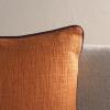 SAFAVIEH DANI, 18 X 18, Taupe/Brown, Cotton Throw Pillow(Rust/Brown)