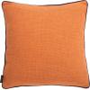 SAFAVIEH DANI, 18 X 18, Taupe/Brown, Cotton Throw Pillow(Rust/Brown)