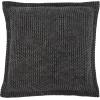SAFAVIEH Demi, 18 X 18, Ivory, Cotton Throw Pillow(Grey)
