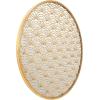 SAFAVIEH Home Chanti Gold Foil 30-inch Decorative Accent Mirror