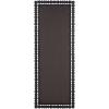 SAFAVIEH Home Collection – Azaria Black & Natural Beaded Full Length Wall Mirror, Decorative Pine Wood Frame, Vertical Hanging Accent (MRR9028A)(Black/Natural)