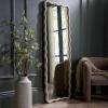 SAFAVIEH Home Collection – Izara White Wavy Wood Full Length Wall Mirror, Vertical Mounted Decorative Mirror for Bedroom, Hallway or Living Room (MRR9027A)(White)