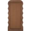 SAFAVIEH Home Collection – Mahya 32″ x 63″ Full Length Mirror, Walnut Wood Frame, Wavy Rectangular Wall Mirror, Modern Decorative Accent (MRR9006C)(Brown)