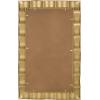 SAFAVIEH Home Collection – Nira Gold Rectangular Wall Mirror, Sculpted Frame Decorative Accent (MRR9035A)(Gold)