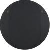 SAFAVIEH Home Collection – Ollie 30″ Round Wall Mirror(Black)