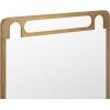 SAFAVIEH Home Collection – Titlia 24″ x 36″ Rectangle Wall Mirror(Antique Brass)
