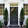 SAFAVIEH Home Collection 21-inch Decorative Artificial Pine & Olive Leaf Wreath (Fully Assembled)