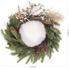 SAFAVIEH Home Collection 21-inch Decorative Artificial Pine & Olive Leaf Wreath (Fully Assembled)