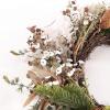 SAFAVIEH Home Collection 21-inch Decorative Artificial Pine & Olive Leaf Wreath (Fully Assembled)
