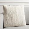 SAFAVIEH Home Collection Abella Cream 18-inch Square Decorative Accent Throw Pillow with Insert(Creme)