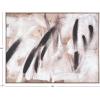 SAFAVIEH Home Collection Champagne Toasts 48 x 36 Framed Linen Canvas Wall Art Decor, Ideal for Living Room, Bedroom, Foyer, Entryway