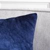 SAFAVIEH Home Collection Davina Purple Viscose 18-inch Square Set of 2 with Insert Pillow, 18″ x 18″(Navy)