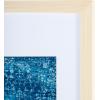 SAFAVIEH Home Collection Demitri Blue 14 x 23-inch Boho Distressed Wood Framed Textile Wall Art for Bedroom, Living Room, Foyer, Dining Area, Entryway