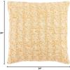 SAFAVIEH Home Collection FLP3000 Pillow, Mustard