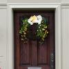 SAFAVIEH Home Collection Faux Artificial 26-inch Hydrangea & Blossom Decorative Wreath