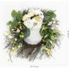 SAFAVIEH Home Collection Faux Artificial 26-inch Hydrangea & Blossom Decorative Wreath