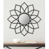 SAFAVIEH Home Collection Flower Power Mirror, Coffee Bronze