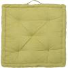 SAFAVIEH Home Collection Gardenia Champagne Tufted 18-inch Square Floor Pillow with Insert for Living Room Meditation Sofa Extra Seating(Light Green)