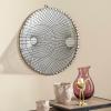 SAFAVIEH Home Collection Gemini Silver Decorative Accent Mirror(Silver)
