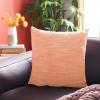 SAFAVIEH Home Collection Idalena Light Purple Cotton 18-inch Square Decorative Accent Throw Pillow with Insert(Light Orange)